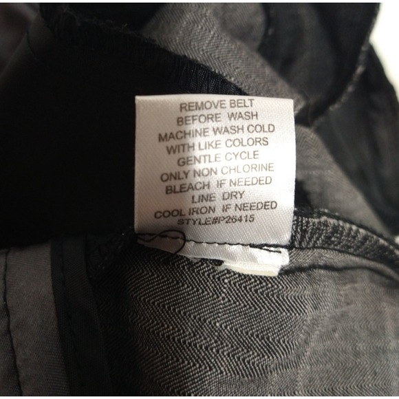 WOMENS MAURICES BRAND SLACKS, SIZE 16, CHARCOL‎ GRAY, FAUX POCHETS, STYLISH - Picture 7 of 12